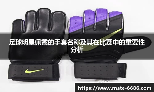 足球明星佩戴的手套名称及其在比赛中的重要性分析